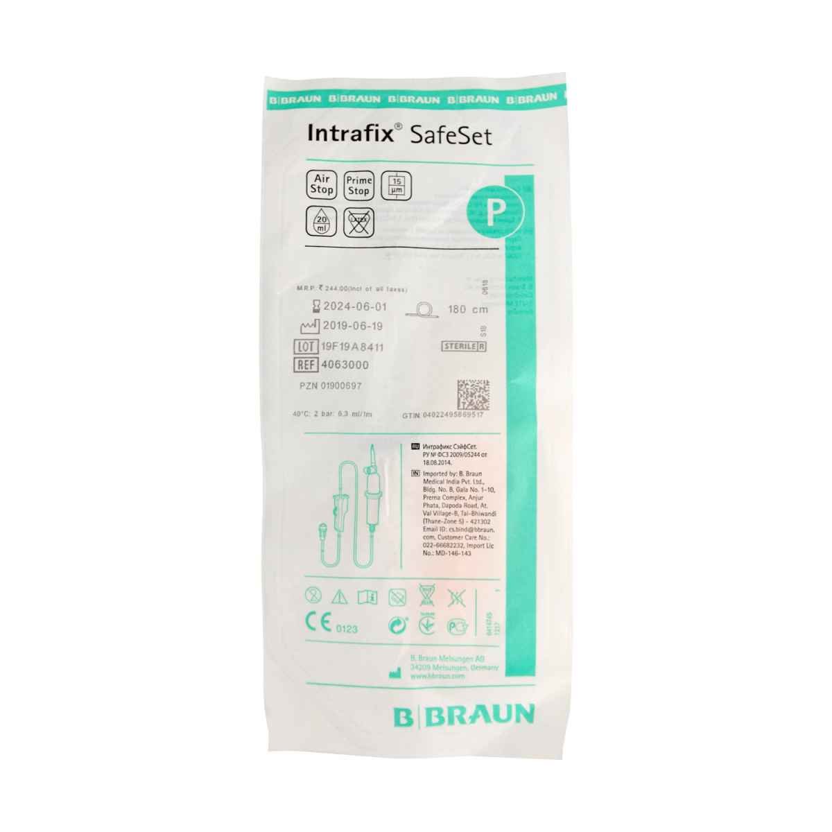 Intrafix SafeSet Infusion Set