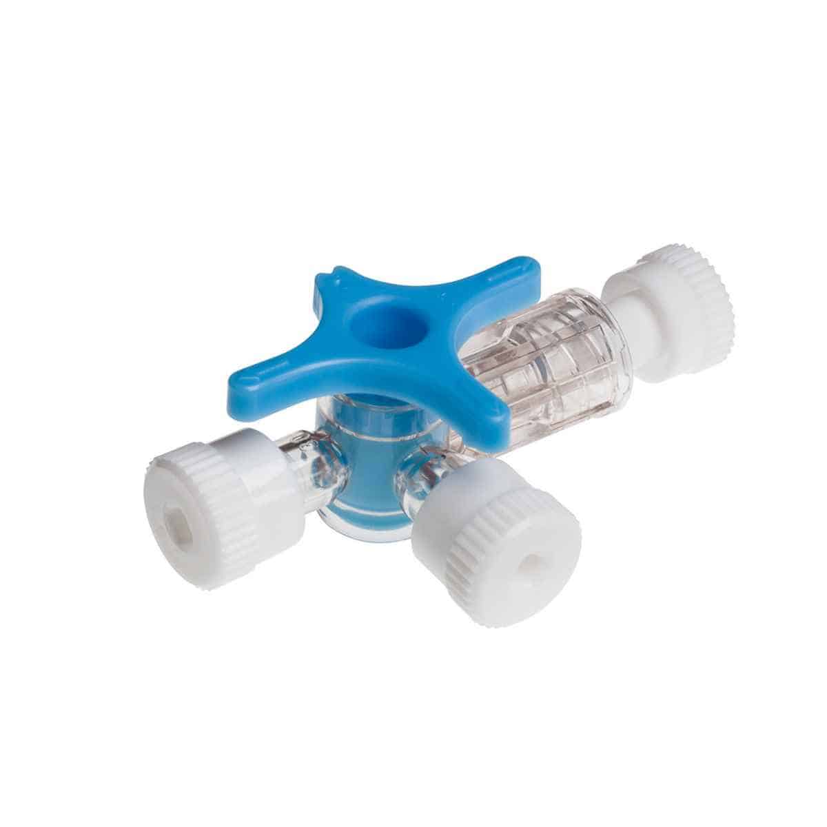 BD Connecta™ 3-way Stopcock blue