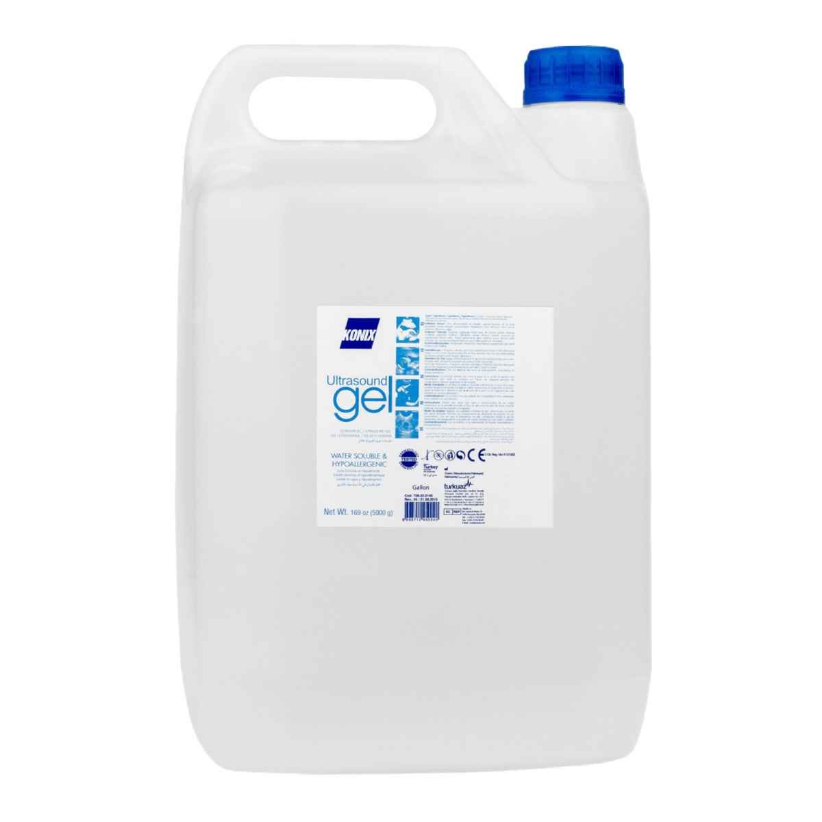 Konix Ultrasound Gel Clear 5 litre canister