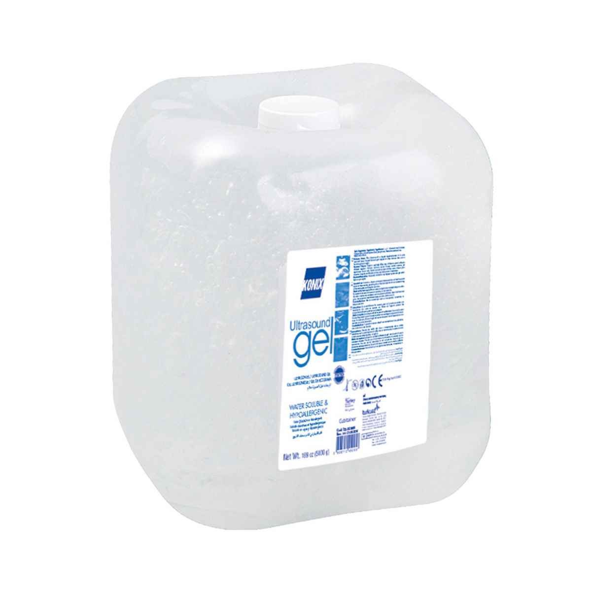 Konix Ultrasound Gel Clear 5 litre Cubitainer