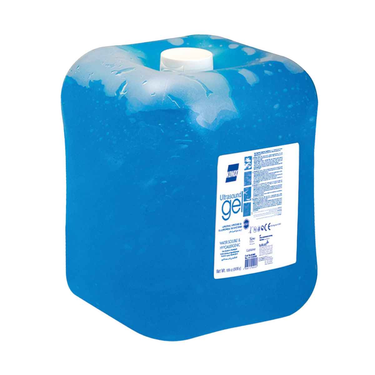 Konix Ultrasound Gel blue 5 litre Cubitainer