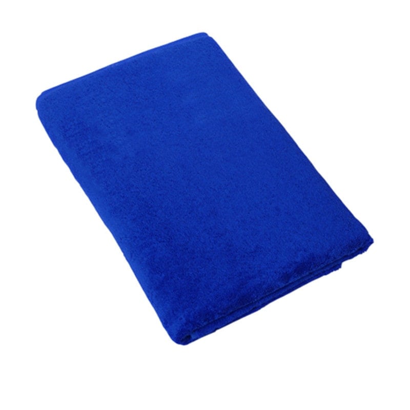 Terry Cloth Blanket royal blue