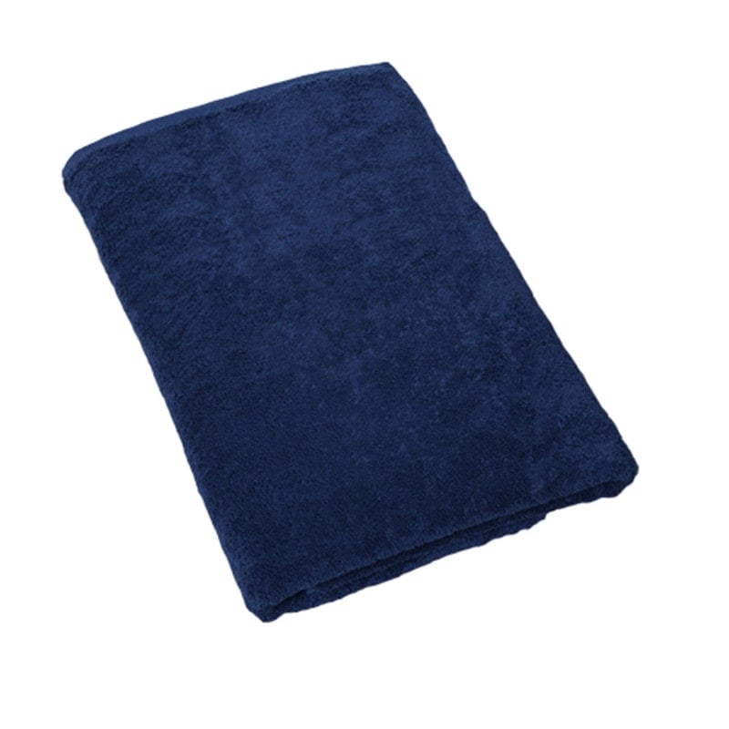 Terry Cloth Blanket dark blue