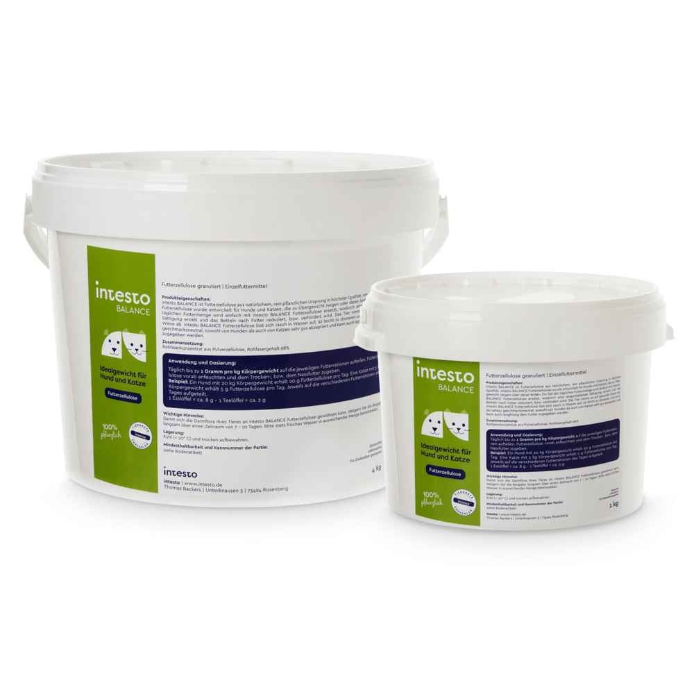 intesto BALANCE Food Cellulose - Dietary Fibre Supplement 4kg