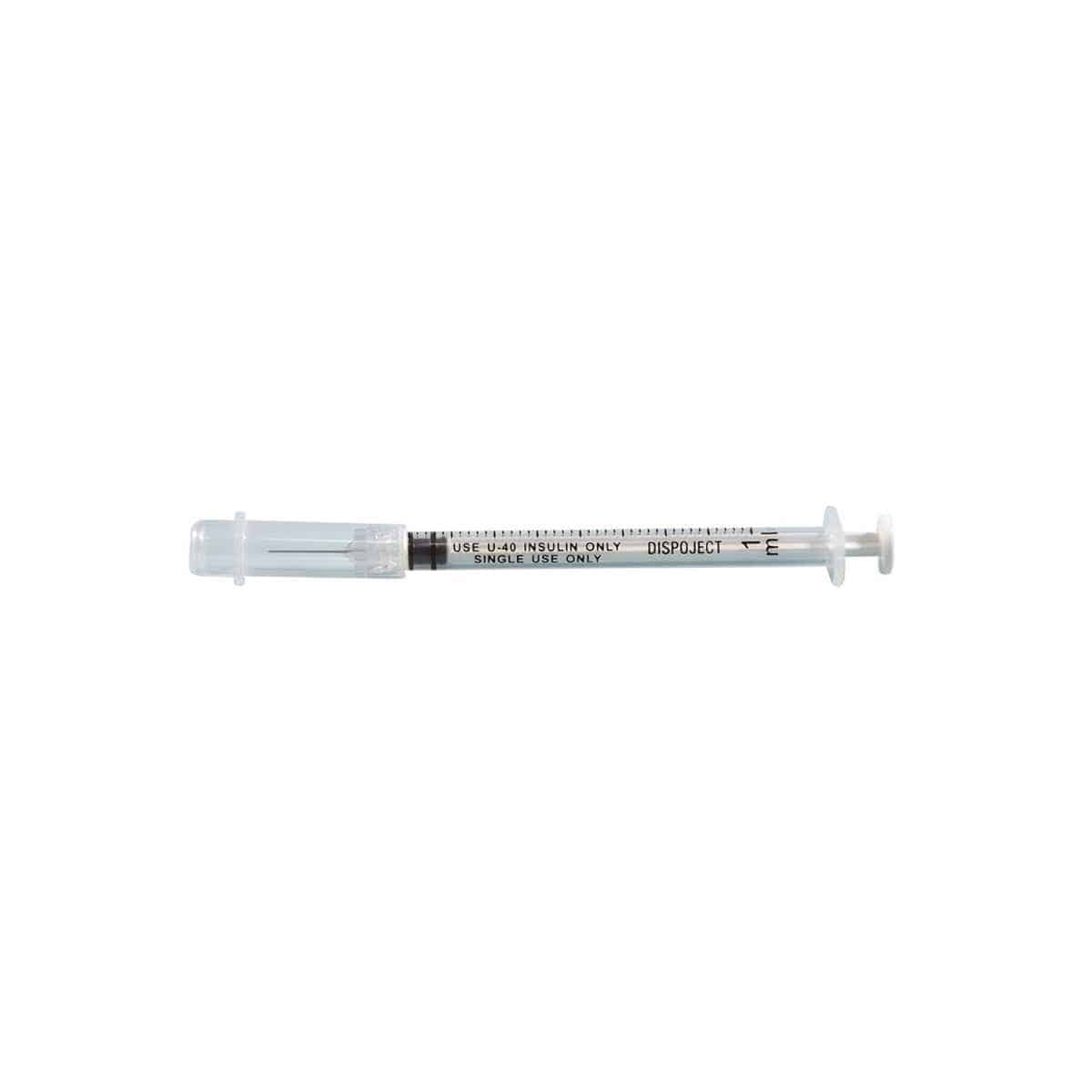 DISPOJECT® Safety Insulin Syringe