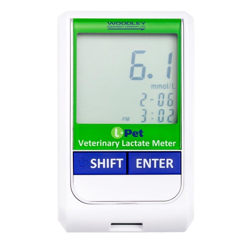 L-PET Veterinary Lactate Meter