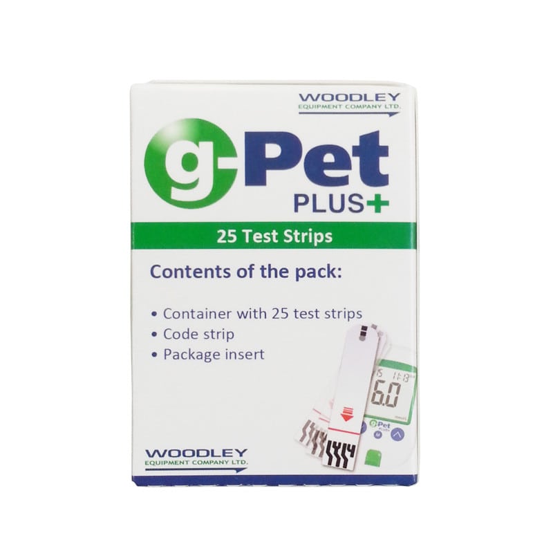 g-Pet Plus Blood Glucose Test Strips