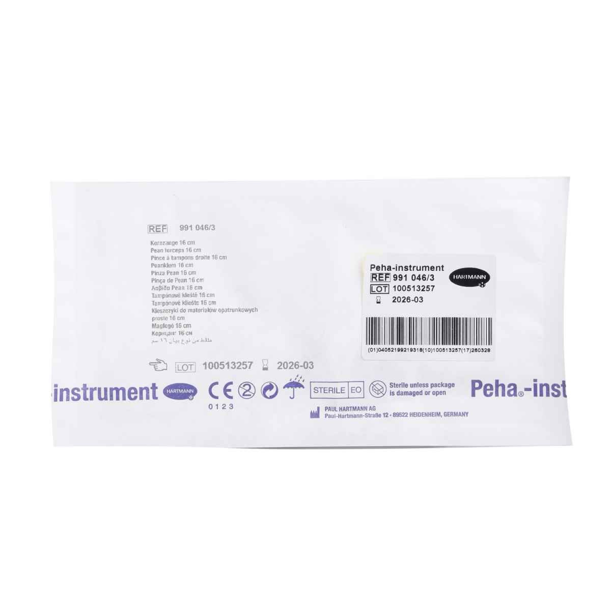 Dressing Forceps, Straight, 16 cm