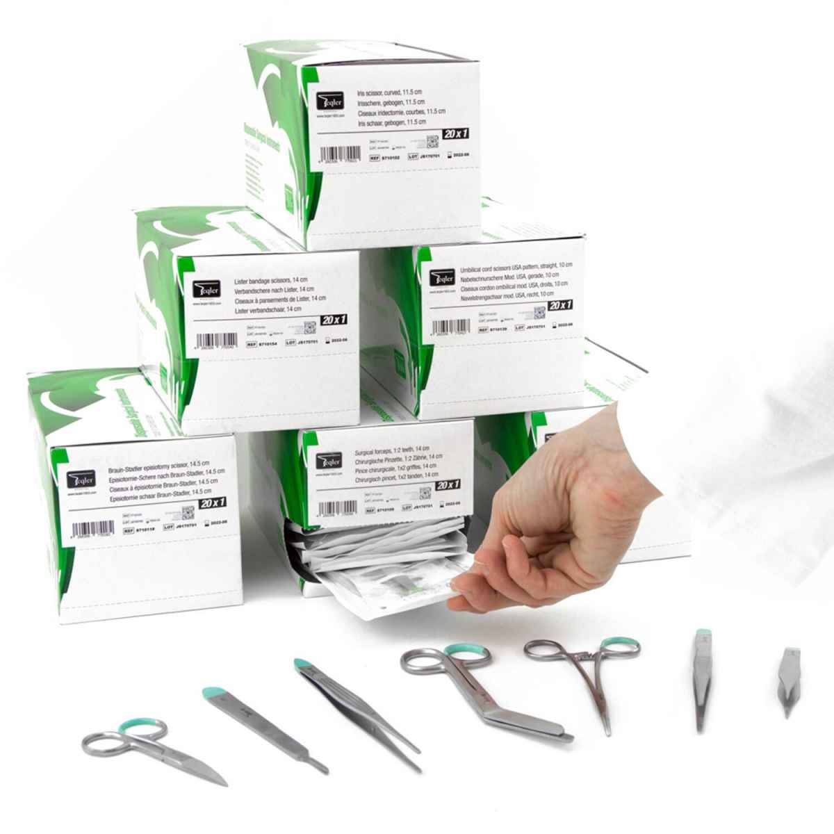 Teqler Dissecting Forceps, 14 cm