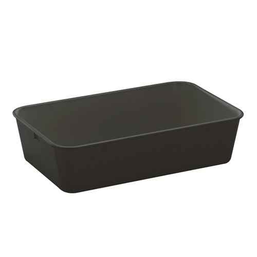 Coloured Plastic Dish black