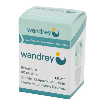 Acupuncture Needles with Silver, Coil Handle 0.30 x 30 mm