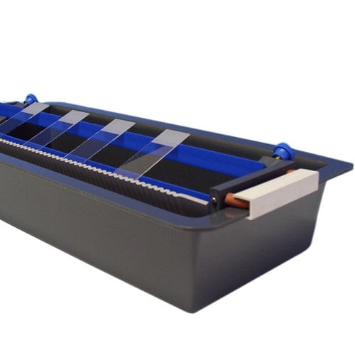 Staining Rack with Trough