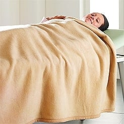 Velour Blanket camel