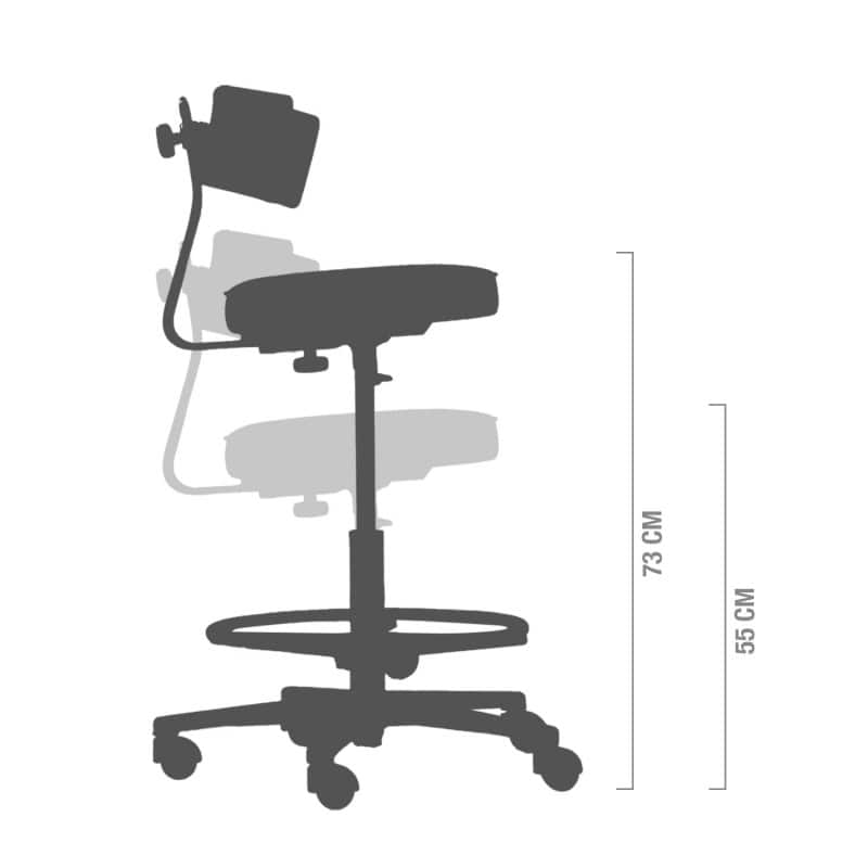 Lab Swivel Chair green