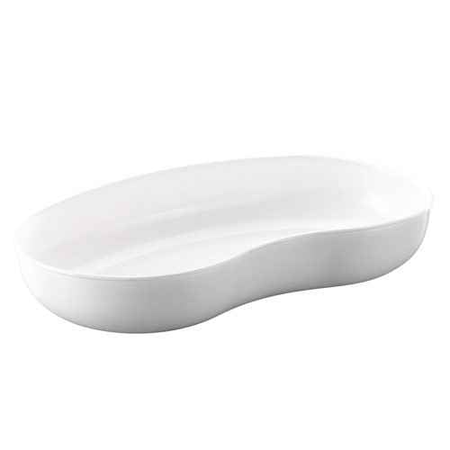 Plastic Kidney Dish white