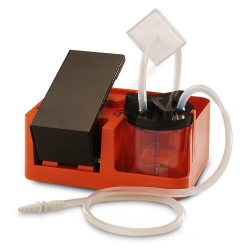 Medical Suction Pump for Use in Emergencies, Suitable for Suction of Liquids and Air
