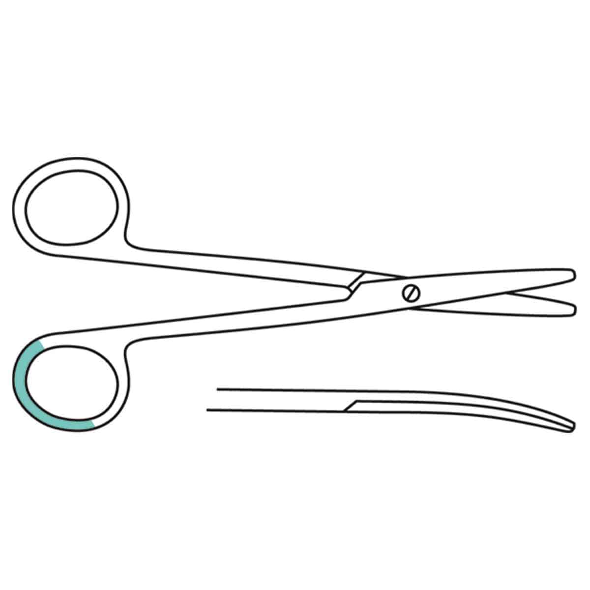 Metzenbaum Scissors, Blunt/Blunt 14.5 cm