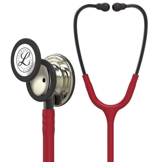 Littmann Classic III burgundy | Champagne Finish