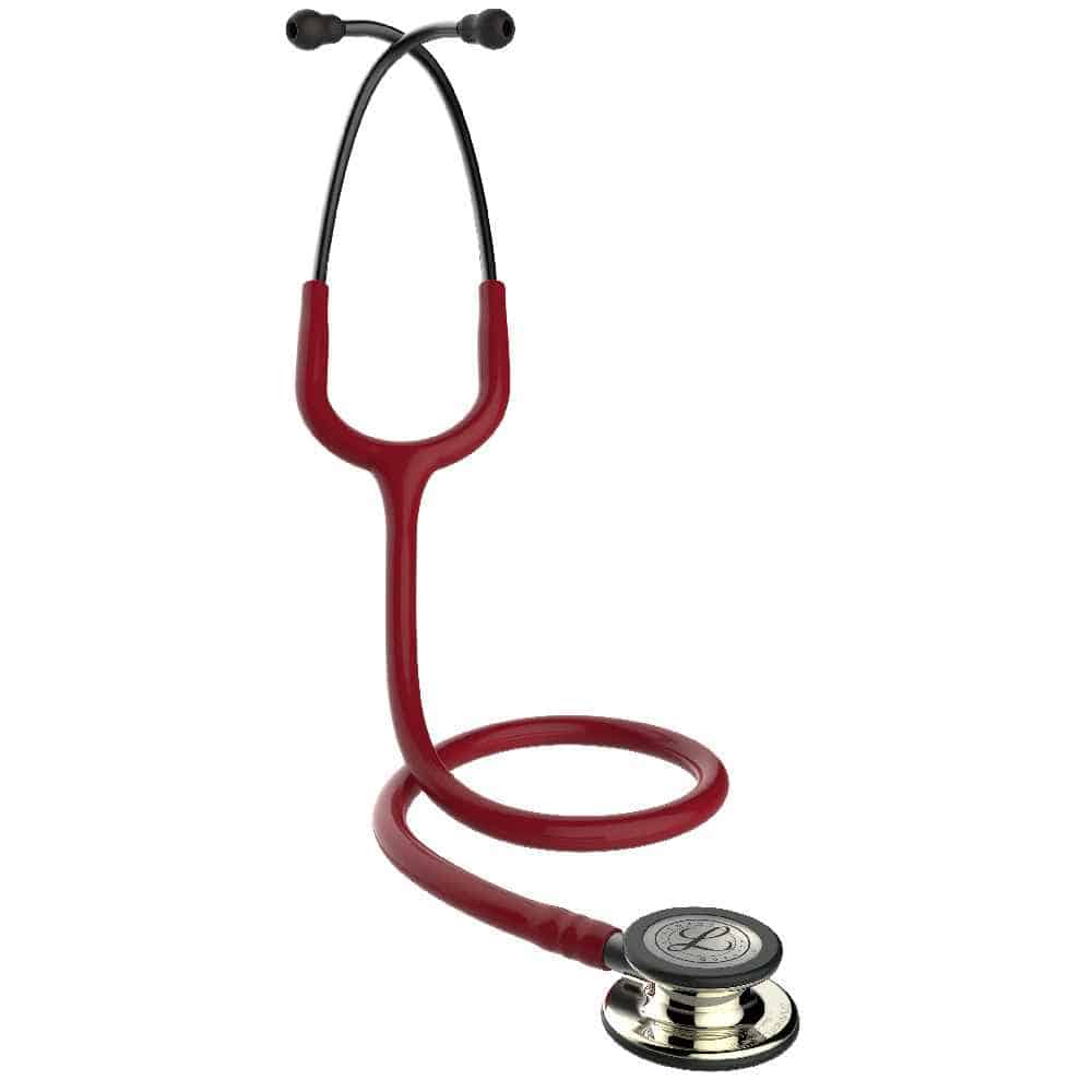 Littmann Classic III burgundy | Champagne Finish