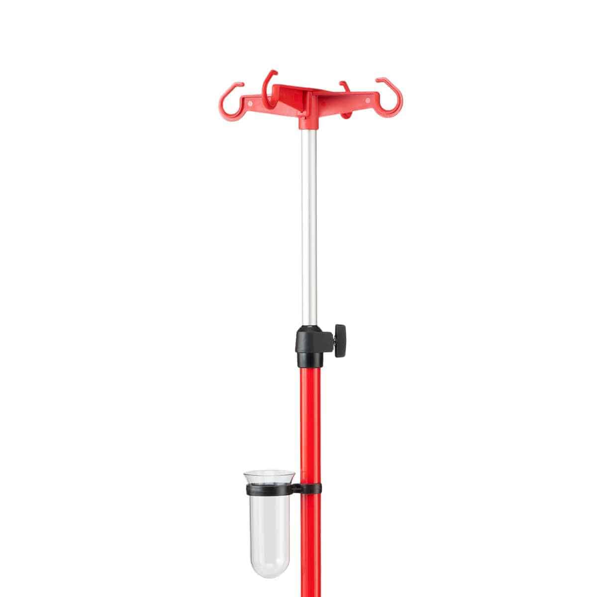 Rainbow Children's IV Stand red