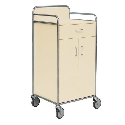 Mobile Cupboard Trolley yellow