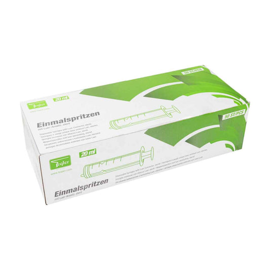 Disposable Syringes with Luer Connector 20 ml