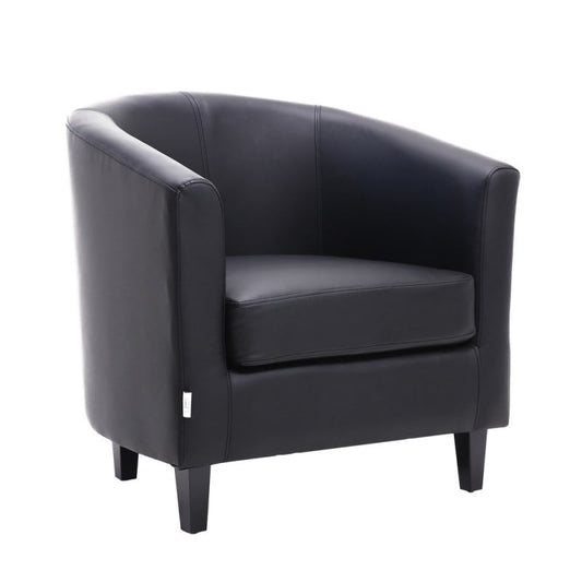 Armchair for Waiting Rooms black