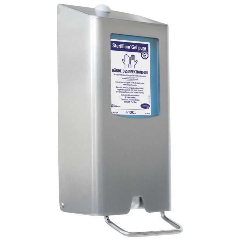 CleanSafe Manual Dispenser Extra - Stainless Steel