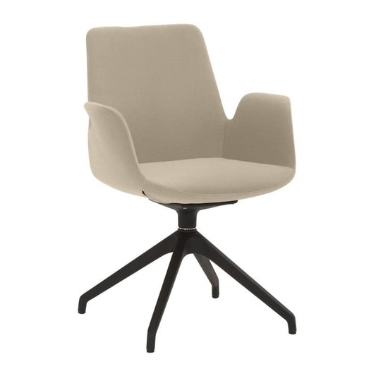 myHELIOS Waiting Room Chair Black Base | Grey