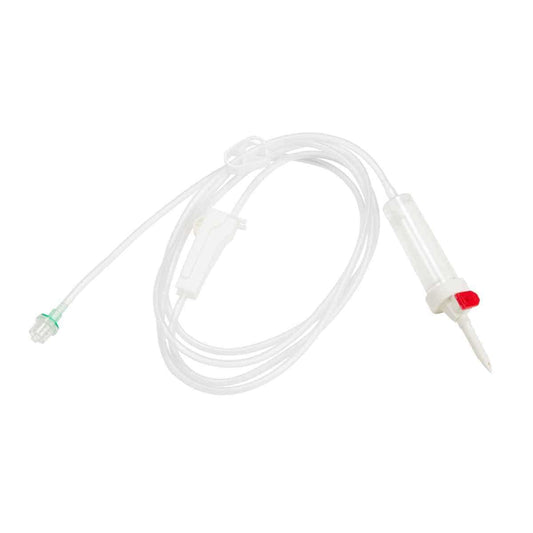 BD Gravity Infusion Set with Anti-Run Dry Technology + Check Valve