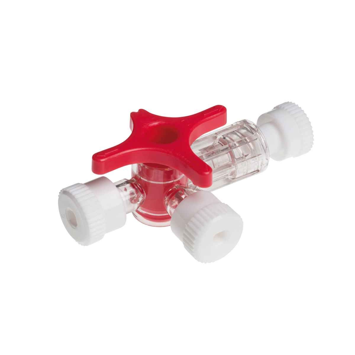 BD Connecta™ 3-way Stopcock red