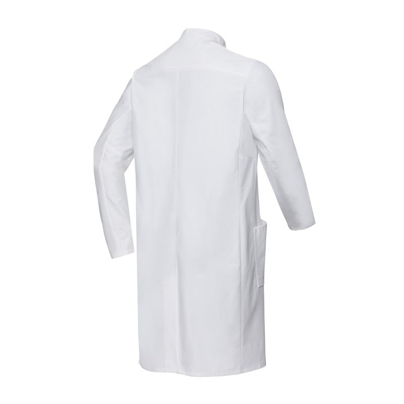 Men's Lab Coat with Stand-Up Collar 50n
