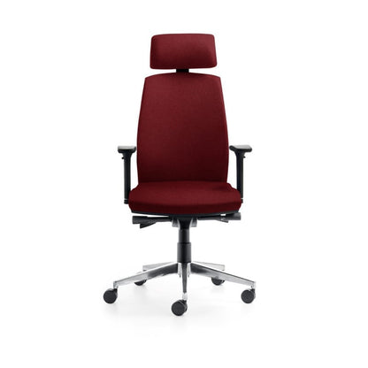 myCONTRACT LINE Swivel Chair wine red