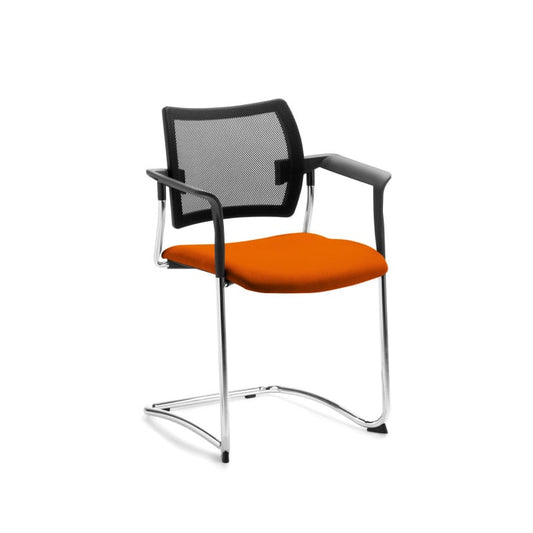 myCHOICE Stackable Cantilever Chair orange