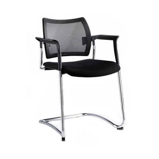 myCHOICE Stackable Cantilever Chair black