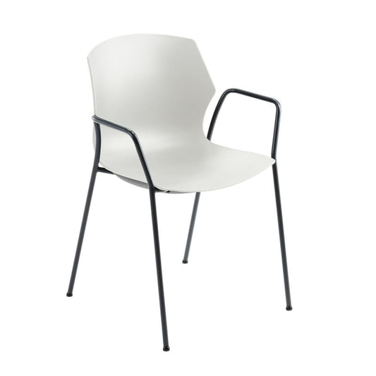 myPLANO Stackable Chair anthracite | white