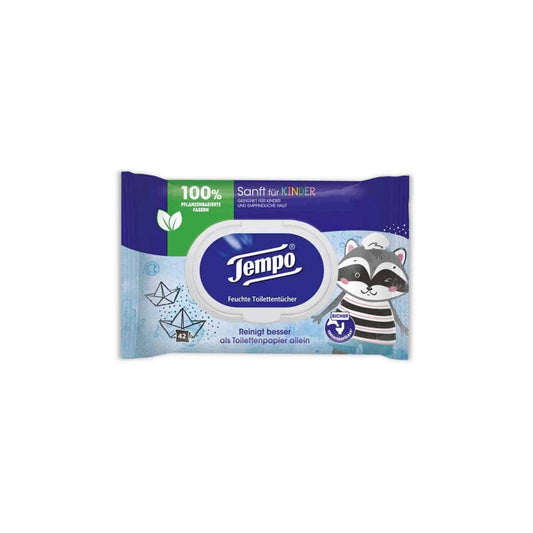 TEMPO Moist Toilet Tissues Gentle for Kids