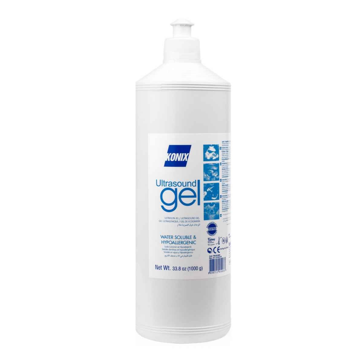 Konix Ultrasound Gel Clear 1000 ml