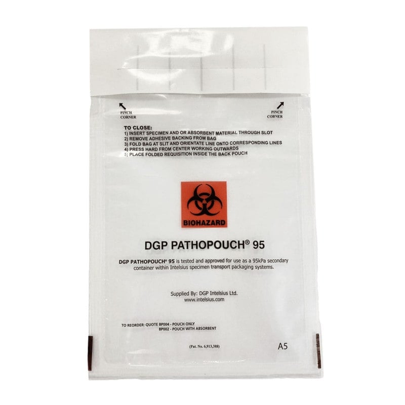 Pathopouch A5 without absorbent