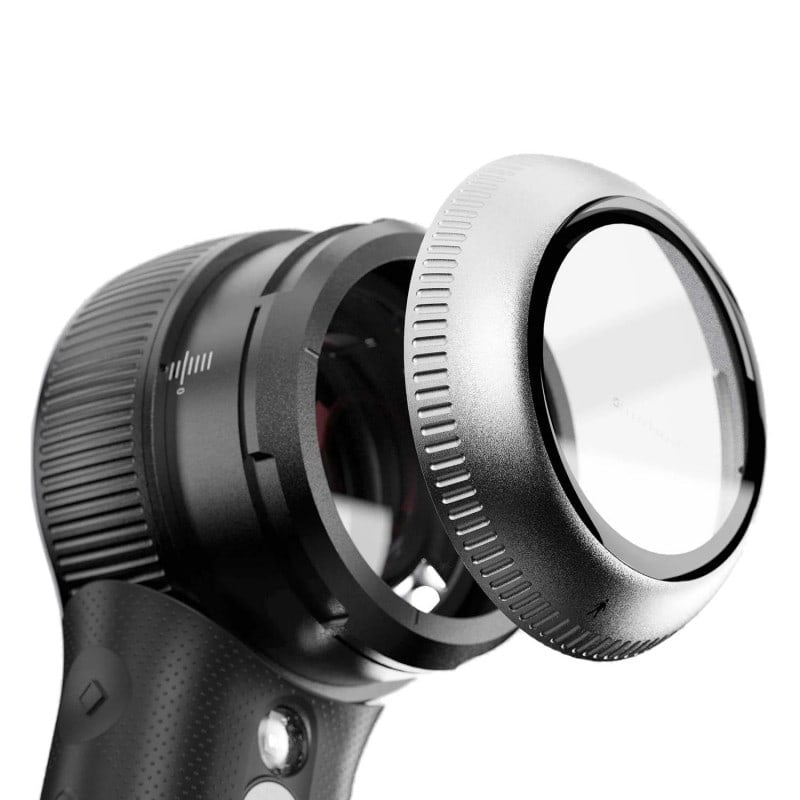 3GEN DermLite DL5 Contact Plate with scale (10 mm)