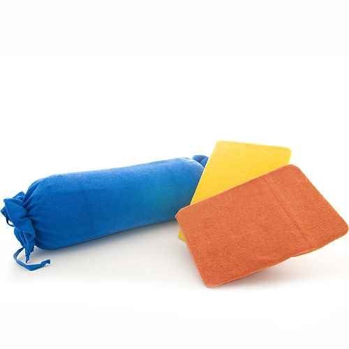 Neck Pillow Case carmine