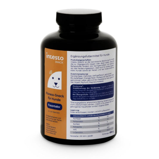intesto SNACK Fibre Tablets for Dogs