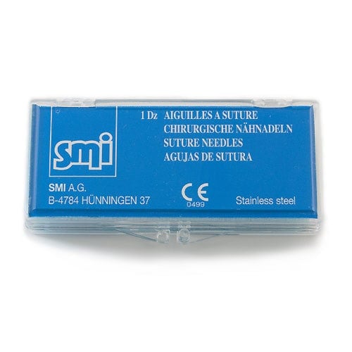 Surgical needles, 3/8 circle, sharp 40mm