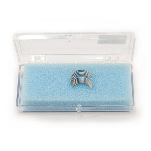 Surgical needles, 3/8 circle, sharp 20mm