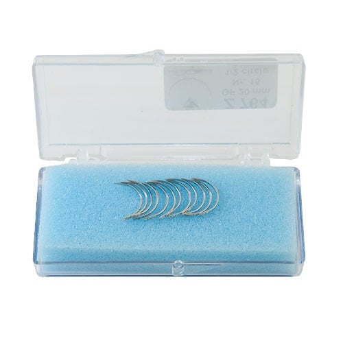Surgical needles, semi-circular, sharp 16mm - ∅ 0,69mm