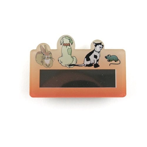 Small animal practice name badge