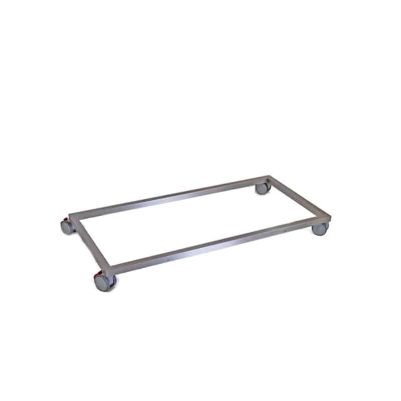 Frame for PE Boxes with castors