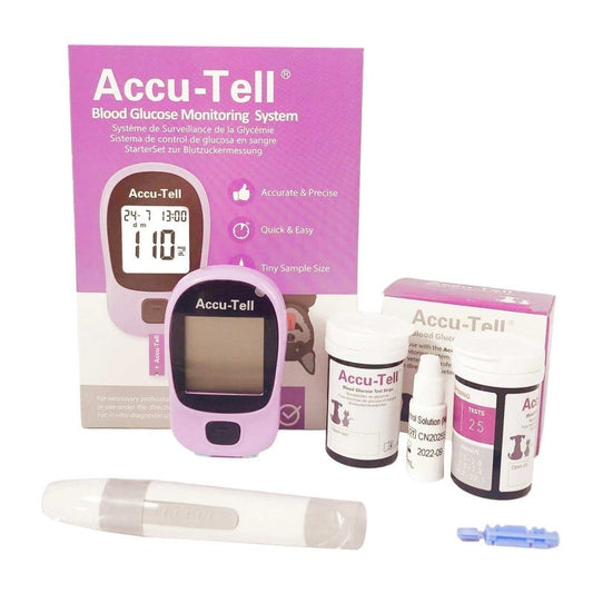 AccuBioTech Vet Blood Sugar Monitor mg/dl (EU Version)