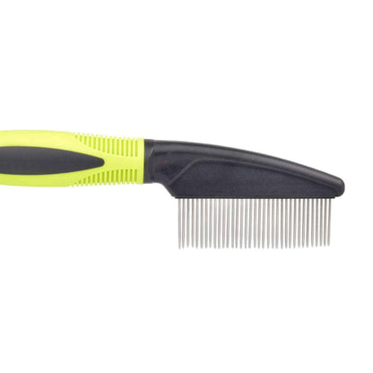 Fur Comb with Rotating Teeth