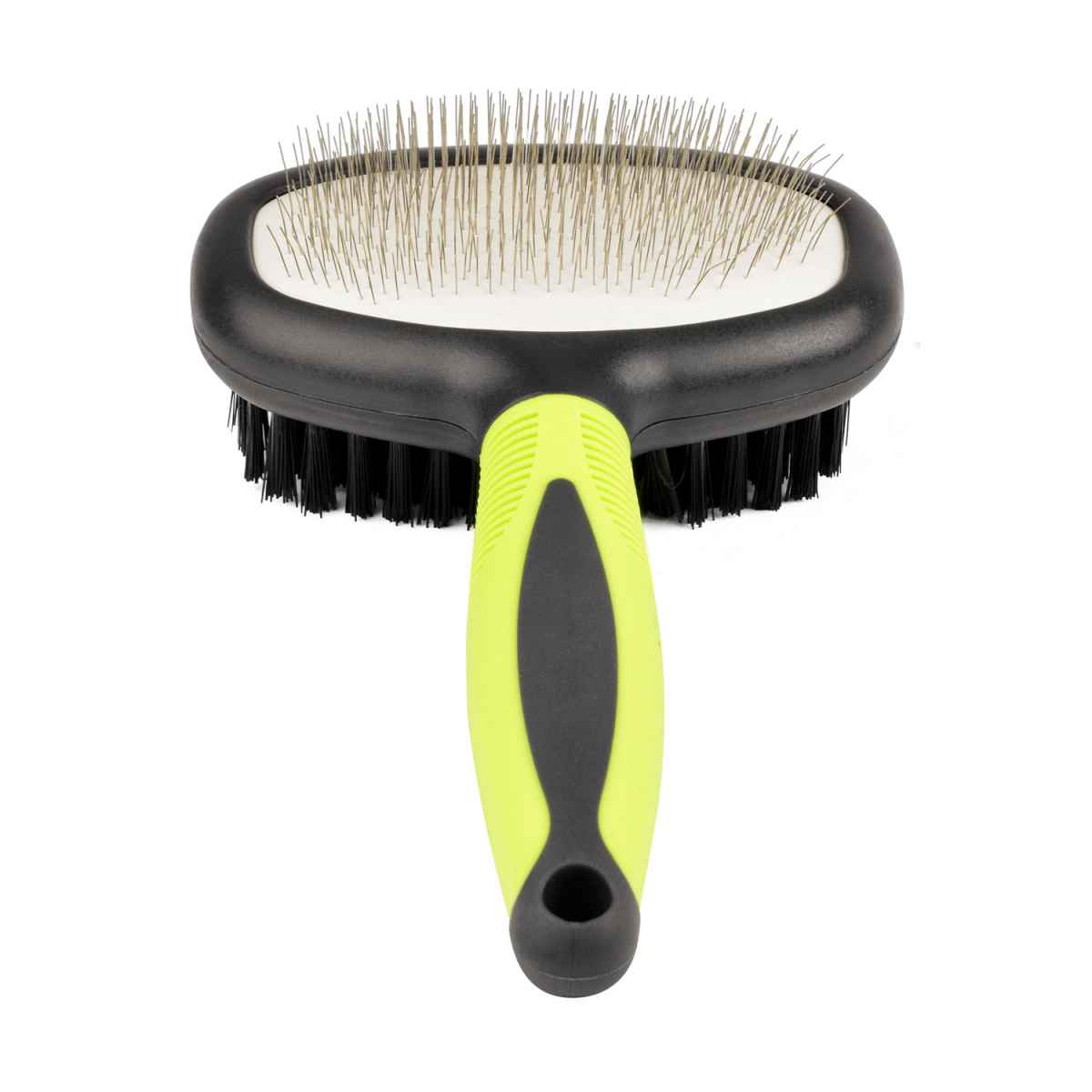 Double-Sided Fur Brush with classic handle